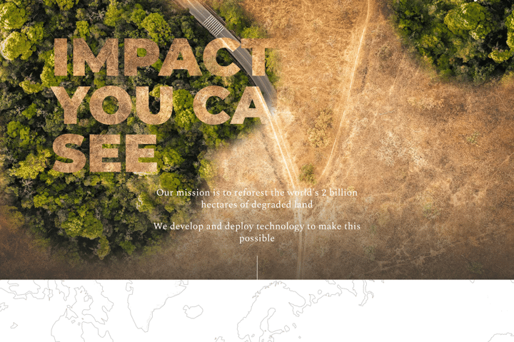 Land Life Company website preview